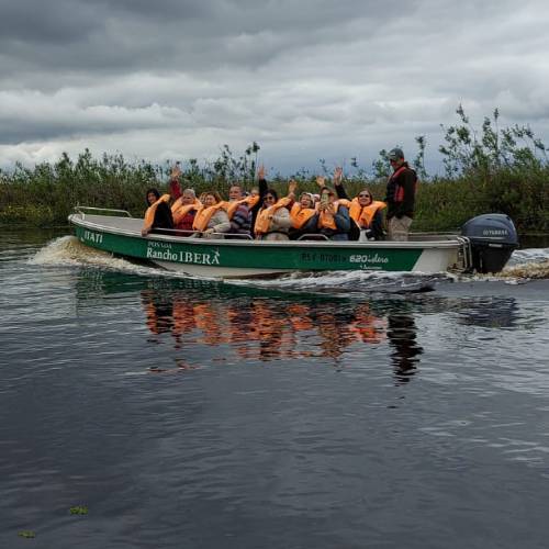 excursión en kayak en los esteros